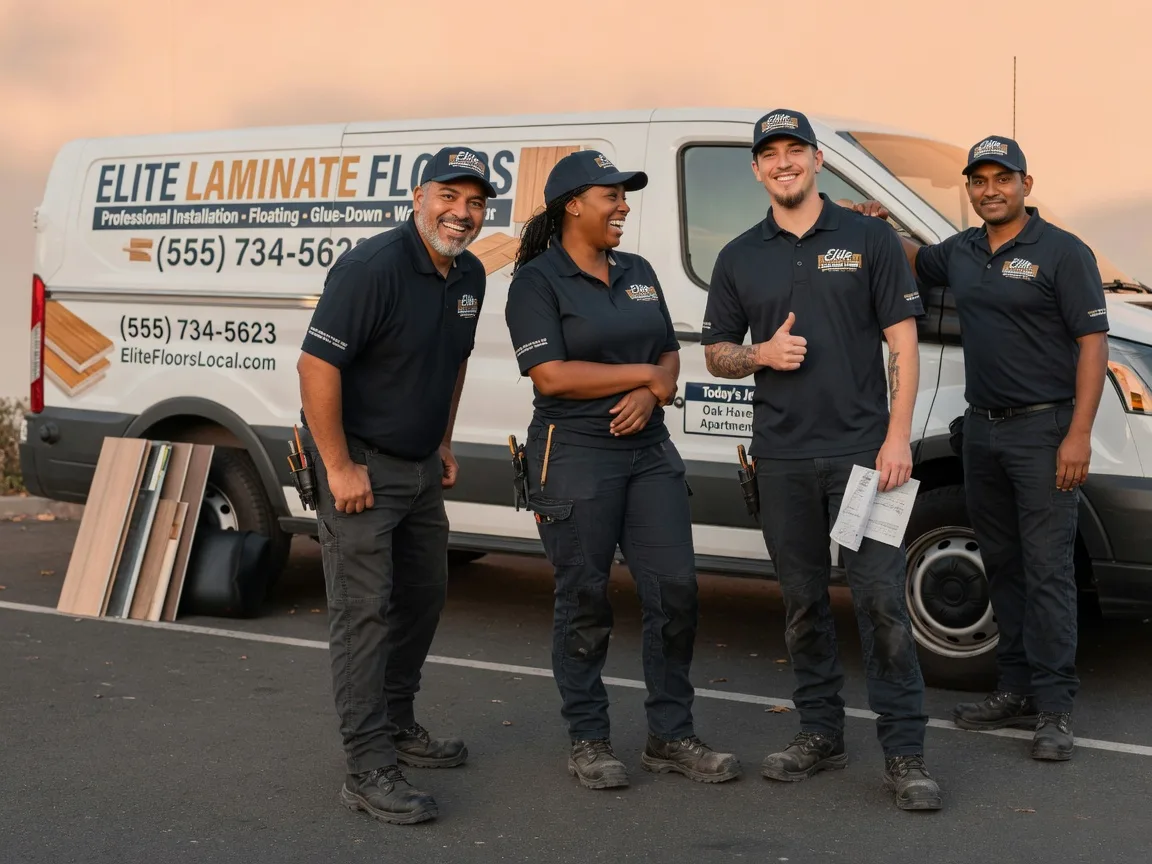 Laminate flooring installation company in Marengo, IL